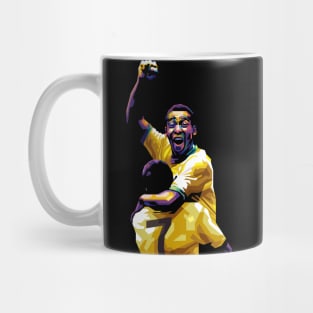 Pele Legend Football Mug